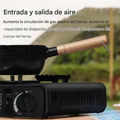 Estufa 1 Puesto de Gas Butano Portátil Para Camping
