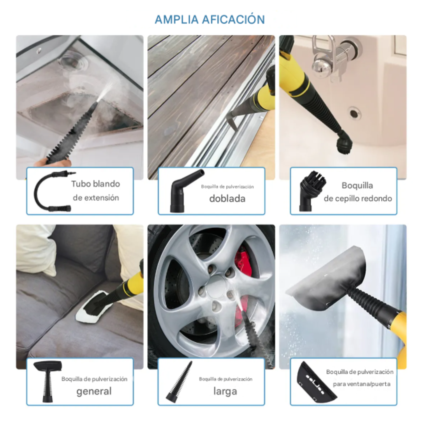 Limpiador a Vapor Multiusos