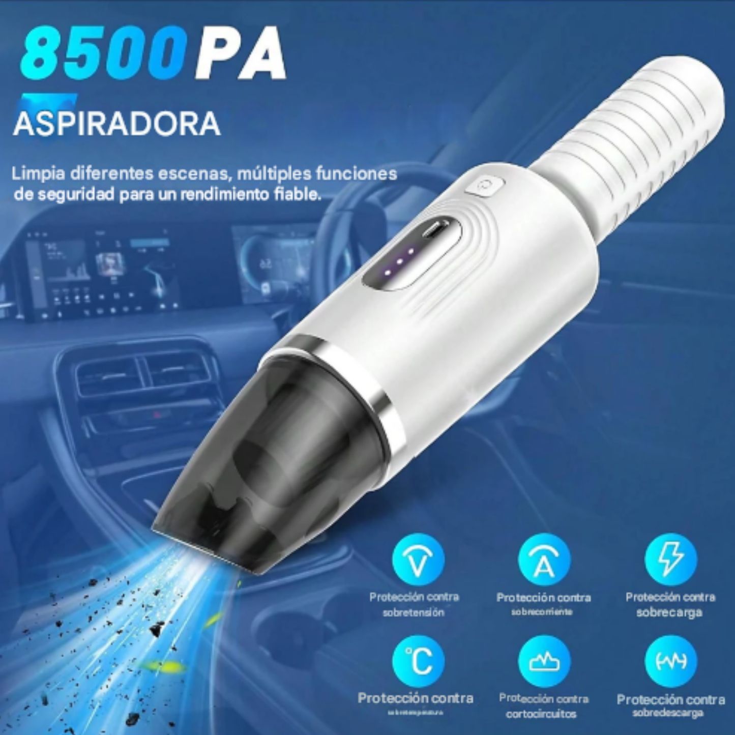 Aspiradora Multifuncional Portátil