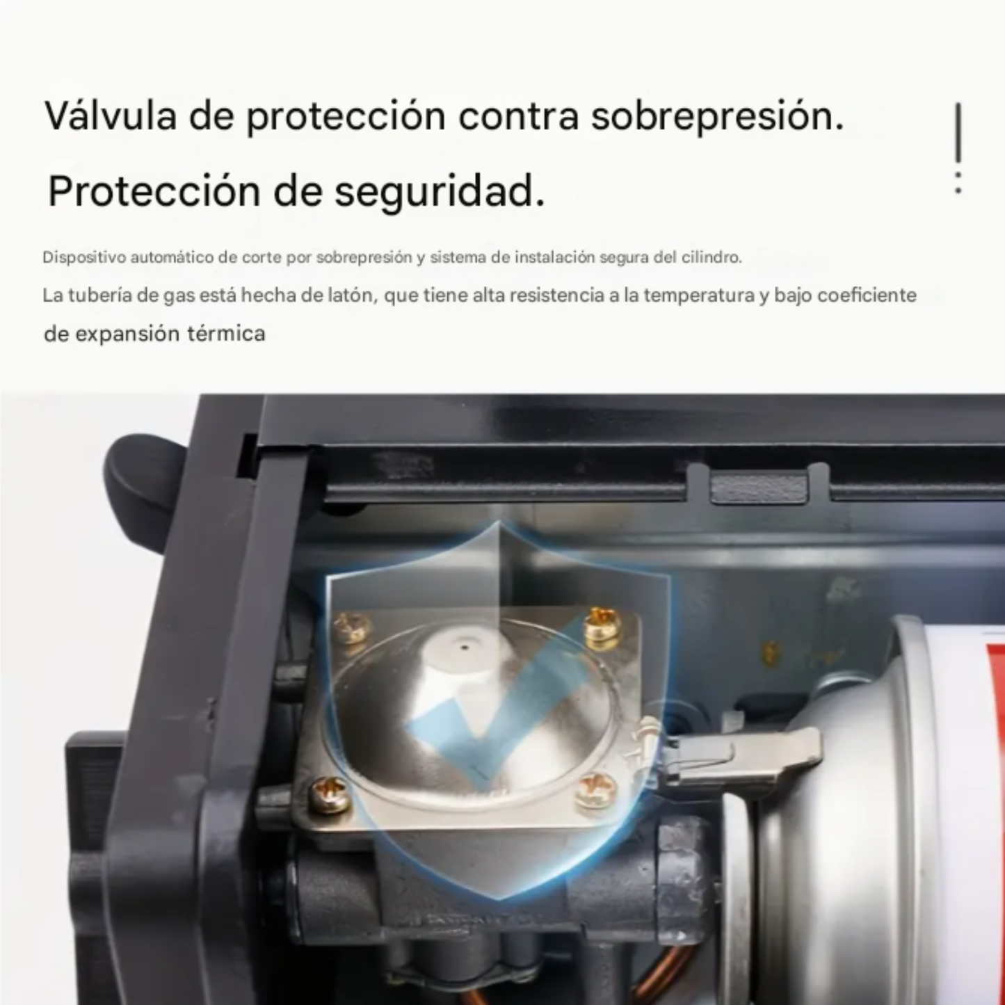 Estufa 1 Puesto de Gas Butano Portátil Para Camping