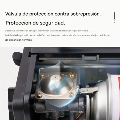 Estufa 1 Puesto de Gas Butano Portátil Para Camping