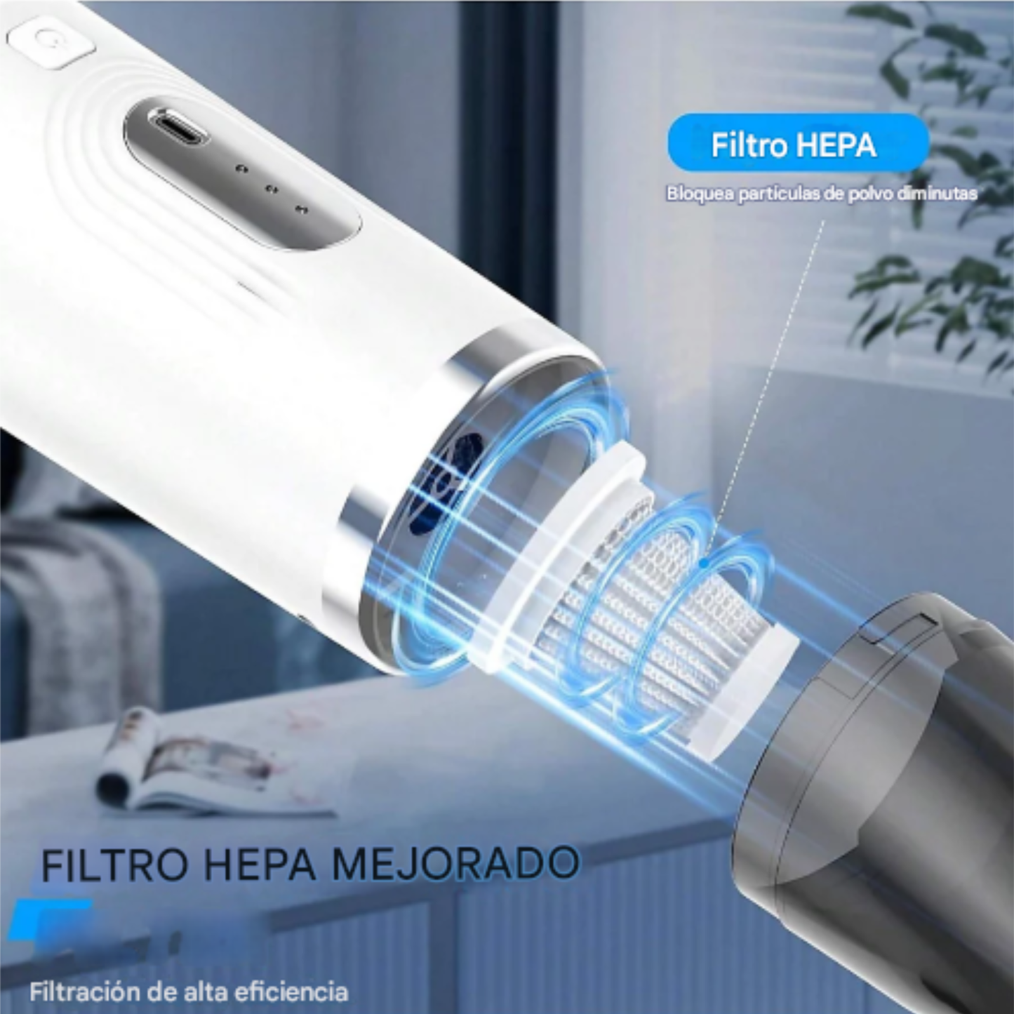 Aspiradora Multifuncional Portátil