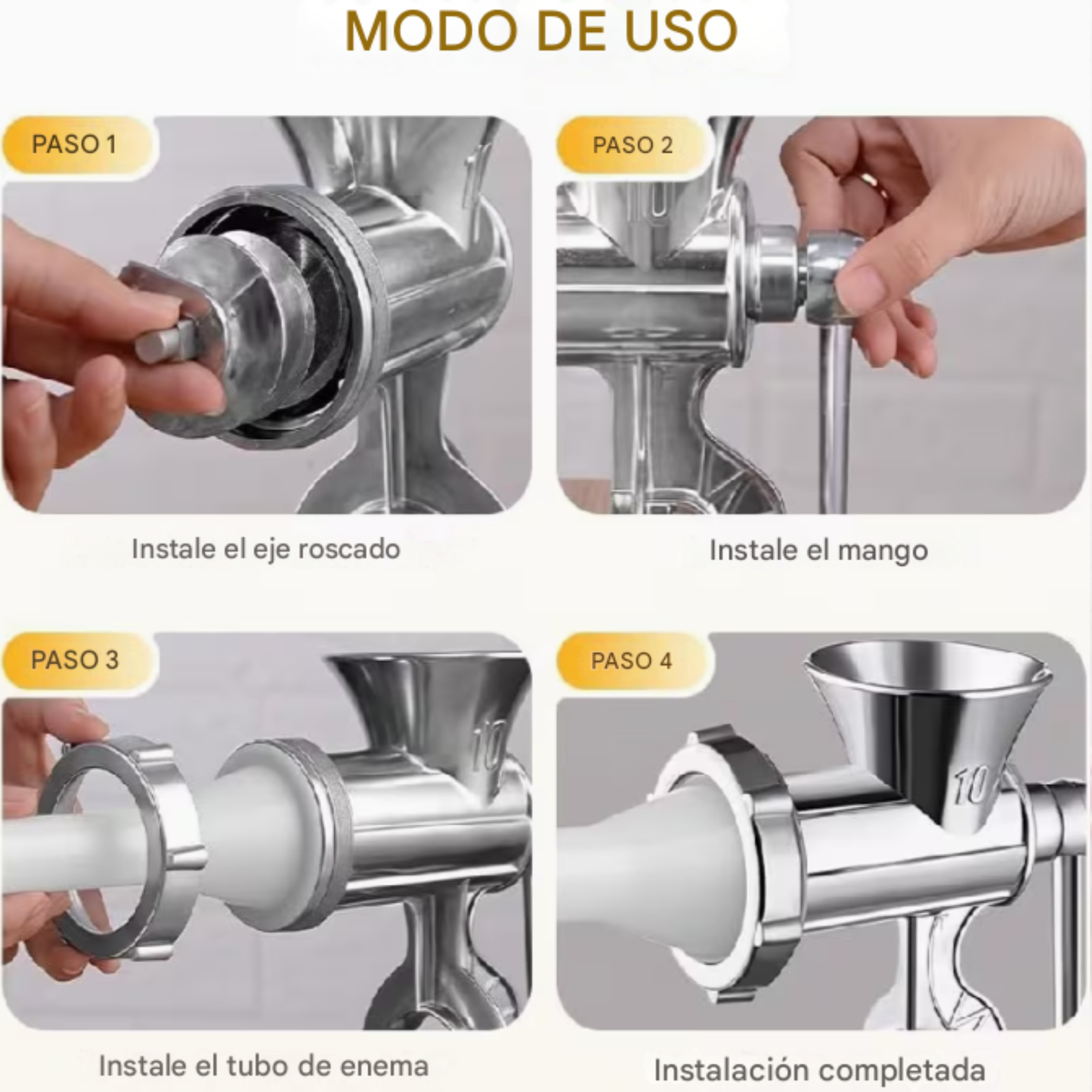 Molino de Carne Manual