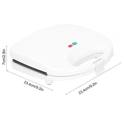 Sandwichera grill con placas de parrilla