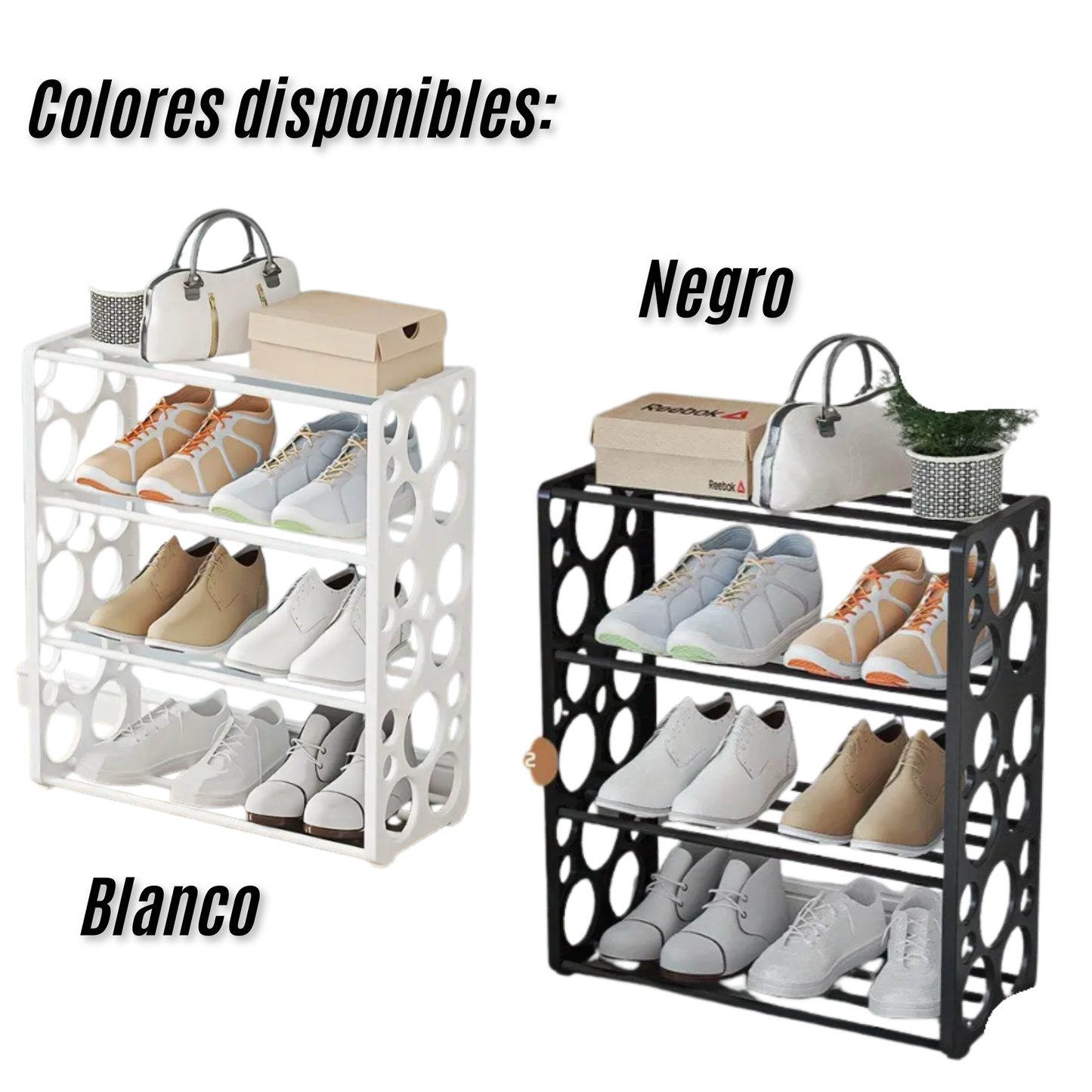 Organizador de Zapatos de 3 Niveles