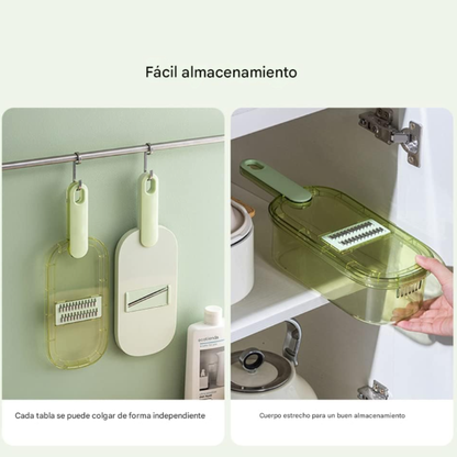 Rallador y Rebanador Multifuncional 4 en 1