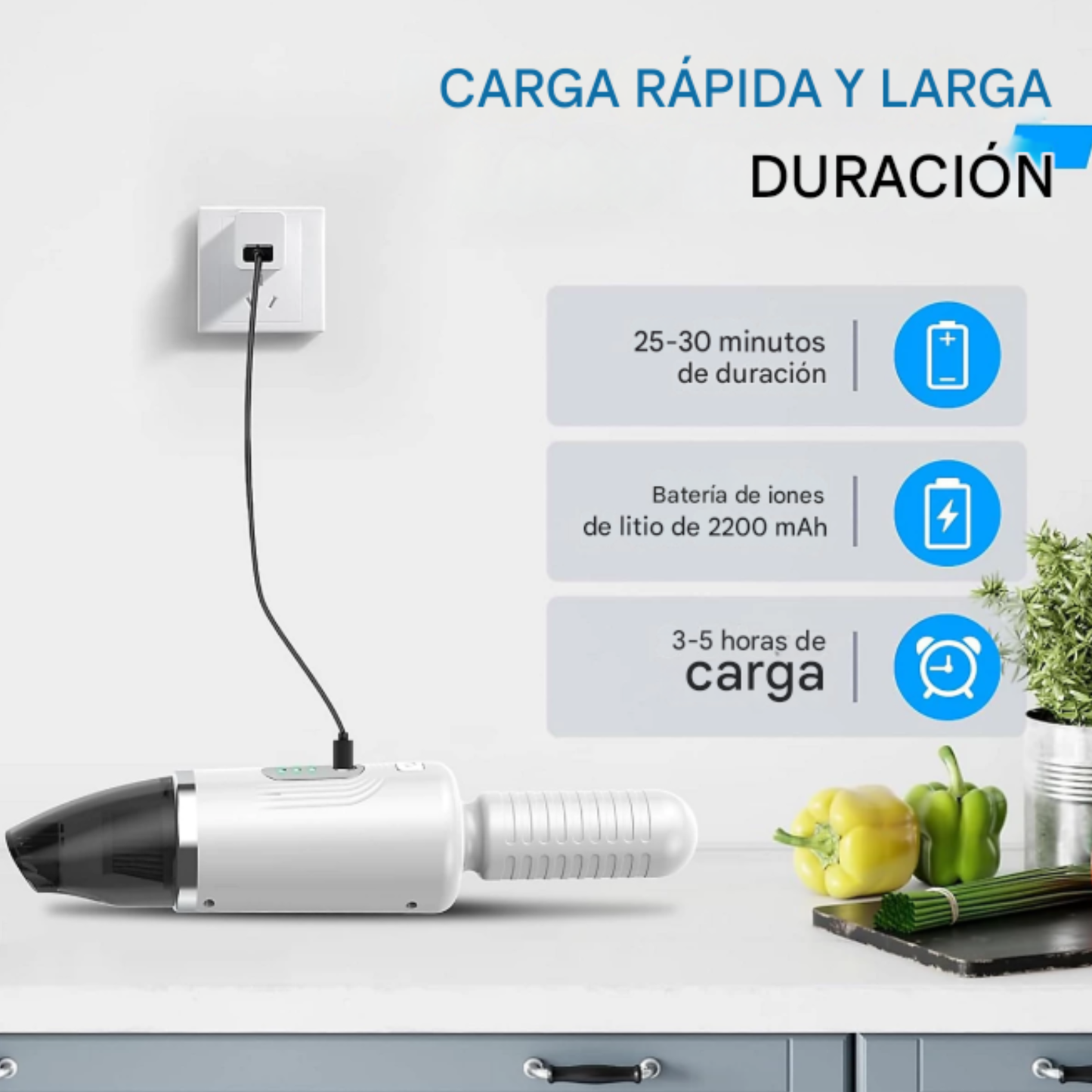 Aspiradora Multifuncional Portátil