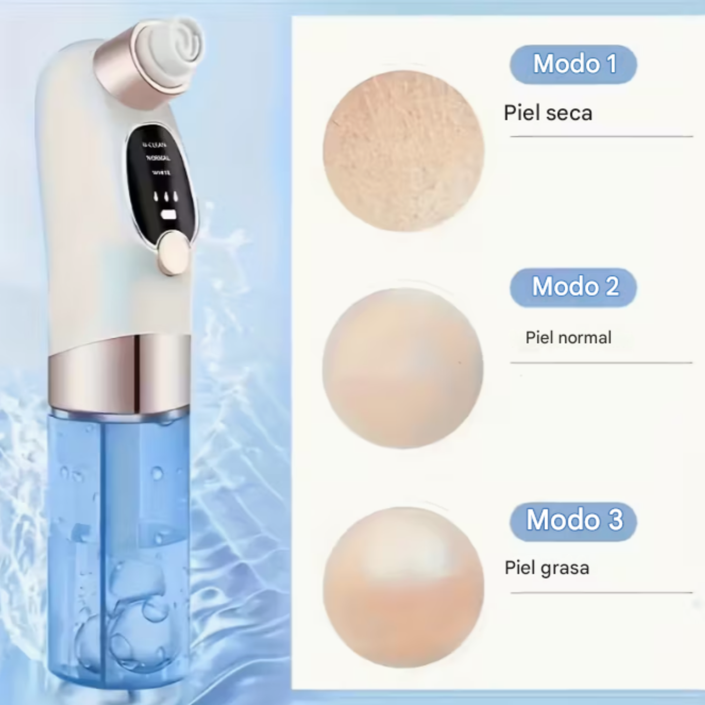 Máquina Eléctrica para Eliminar Puntos Negros