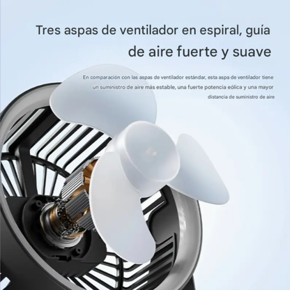 Ventilador de escritorio multifunción