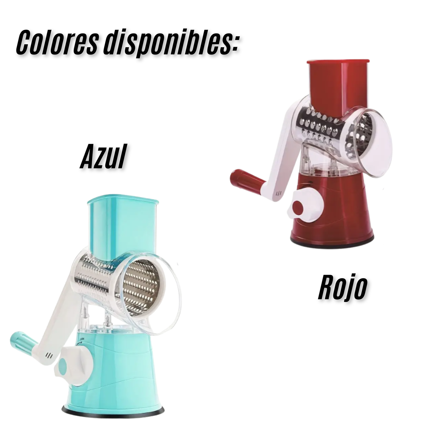 Juego de Rallador Manual 3 en 1