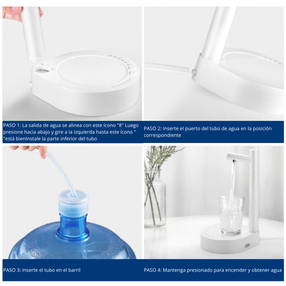 Dispensador de agua portátil de escritorio