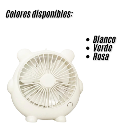 Mini Ventilador De Mesa