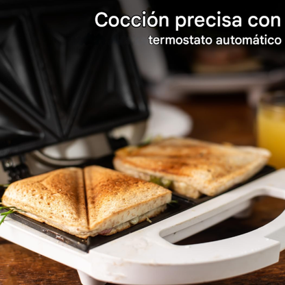 Sandwichera Antiadherente dos puestos