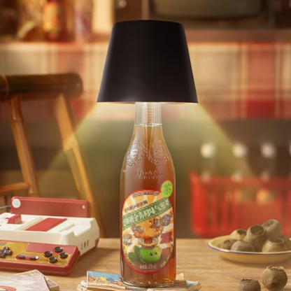 Lámpara de Mesa para botellas