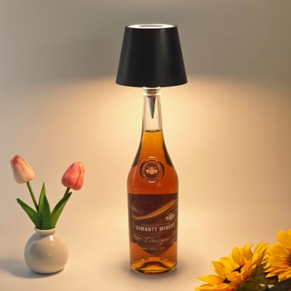 Lámpara de Mesa para botellas