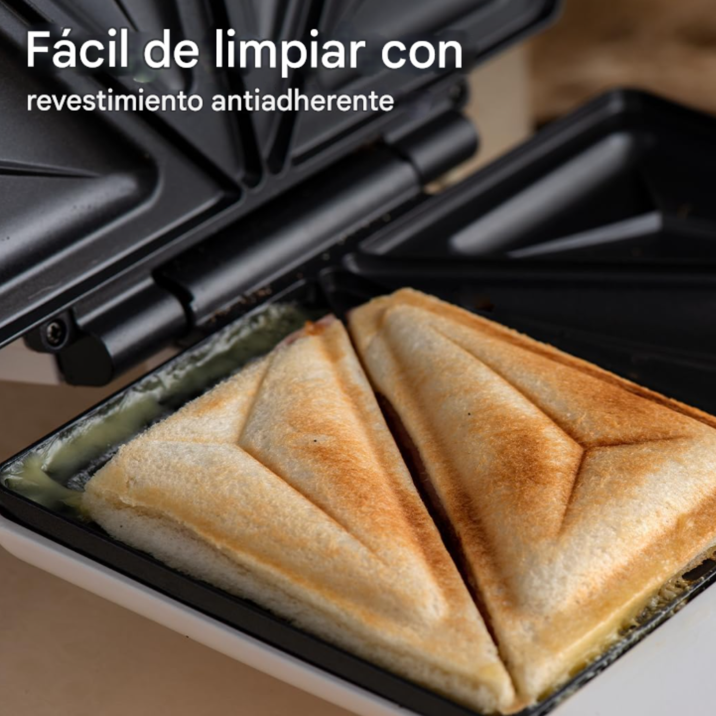 Sandwichera Antiadherente dos puestos