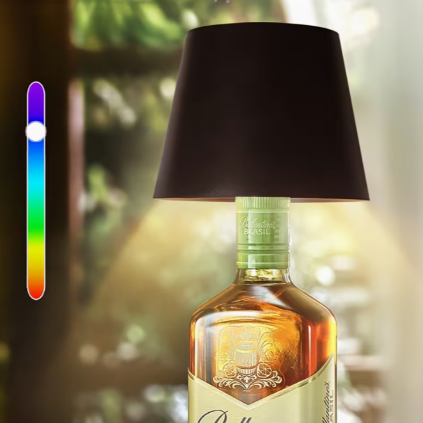 Lámpara de Mesa para botellas