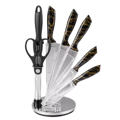 Set de Cuchillos x8 piezas con diseño