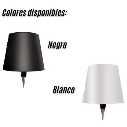 Lámpara de Mesa para botellas