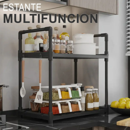 Estante De Cocina De Dos Niveles