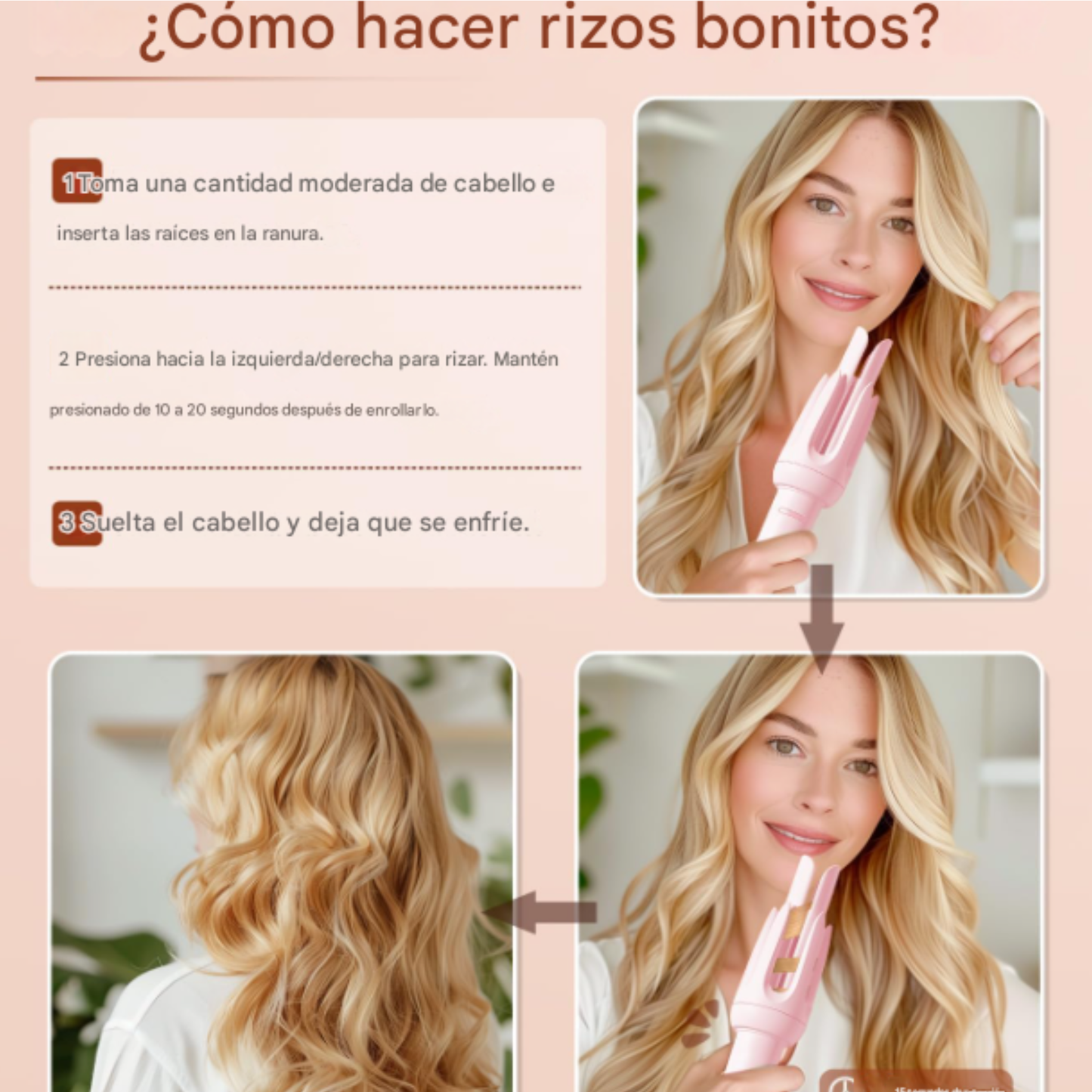 Rizador de Pelo Automático