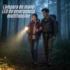 Lámpara de mano LED de emergencia multifunción