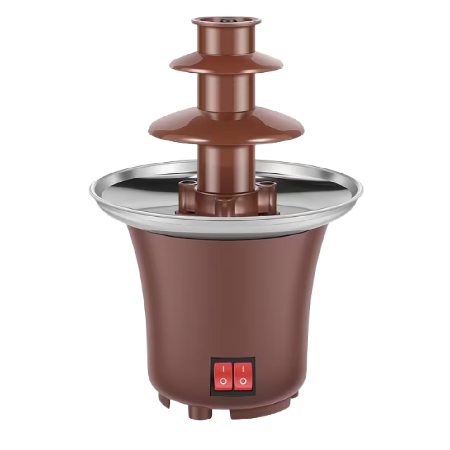 Mini Fuente de Chocolate de Tres Capas