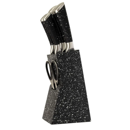 Set de cuchillos con base x6