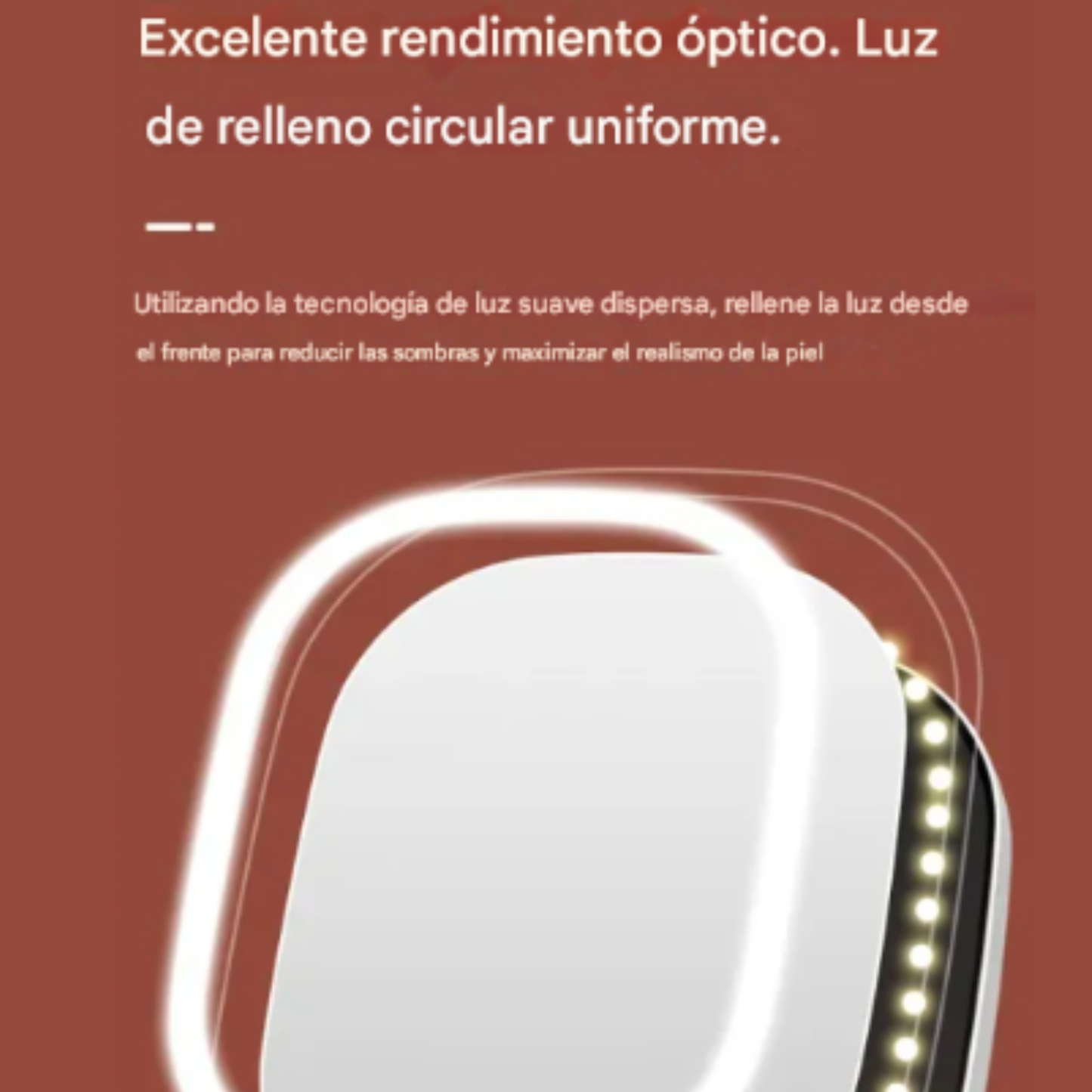 Espejo Para Maquillaje y accesorios con luz led