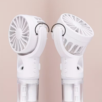 Mini ventilador de mano recargable