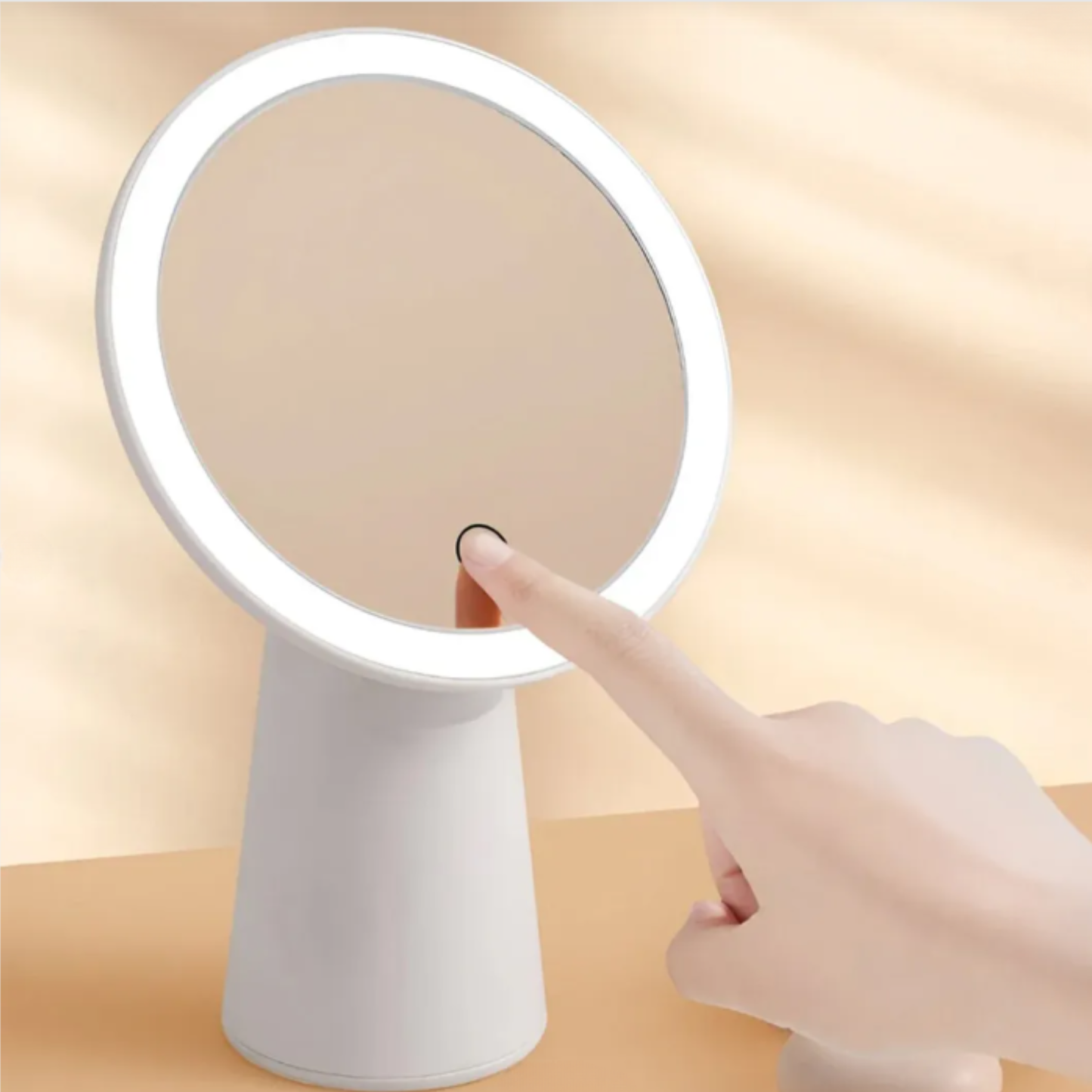 Espejo de maquillaje con Luz Led