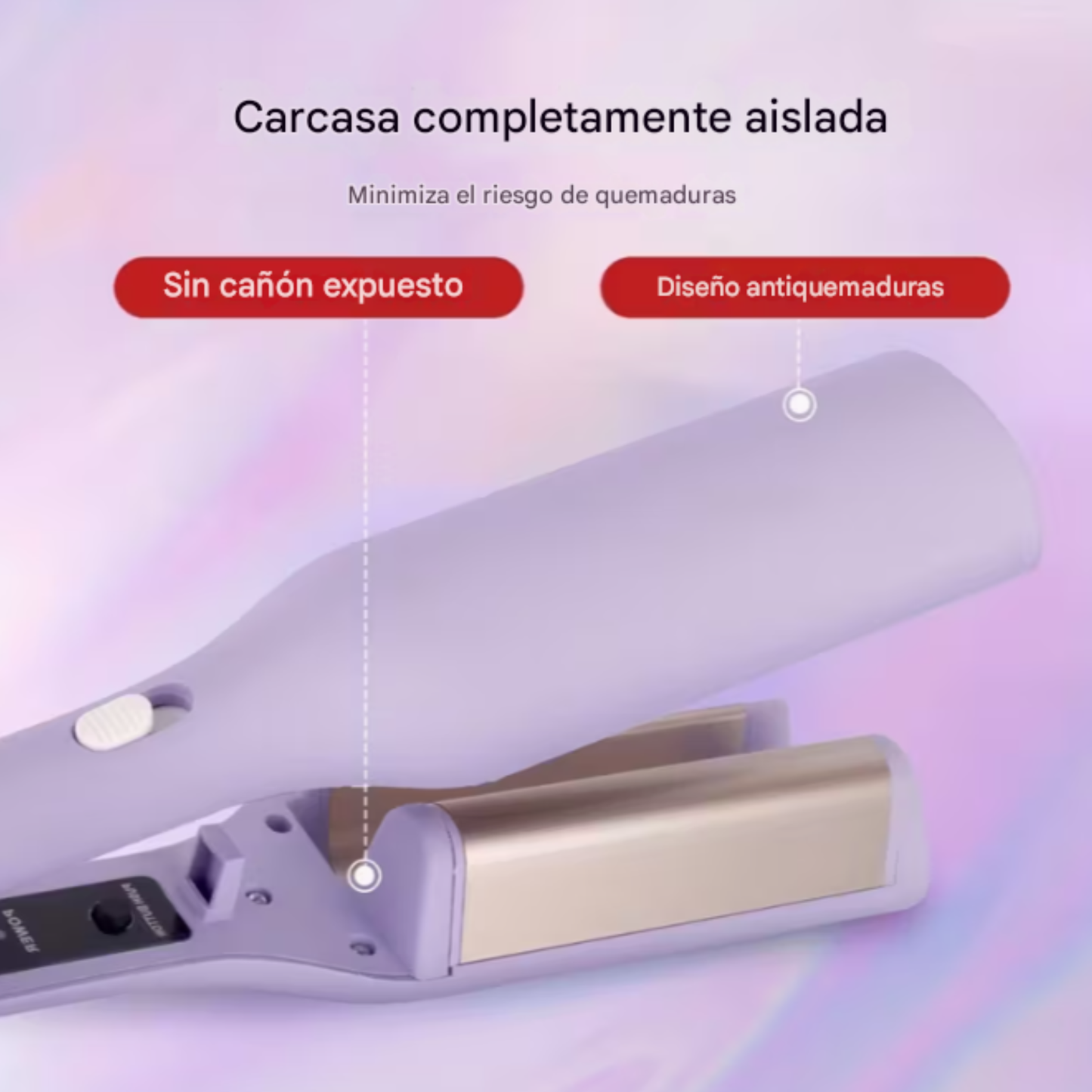 Plancha Onduladora de Cabello