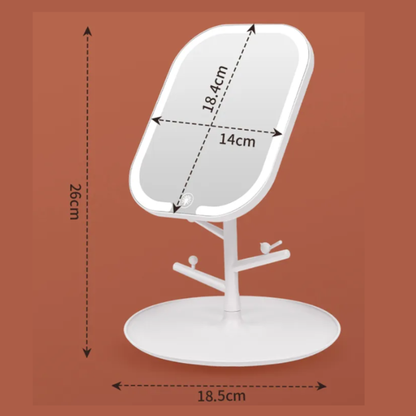 Espejo Para Maquillaje y accesorios con luz led