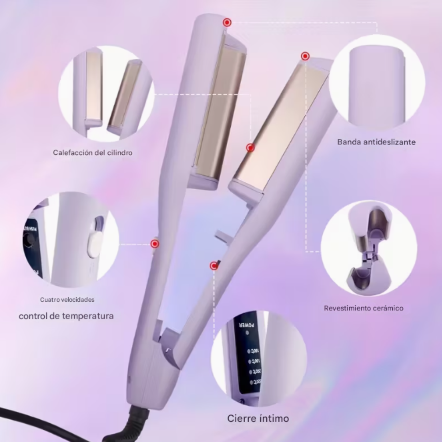 Plancha Onduladora de Cabello