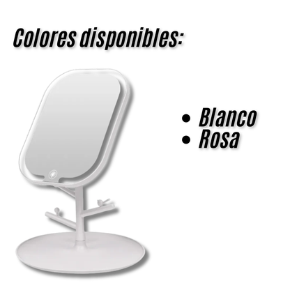 Espejo Para Maquillaje y accesorios con luz led