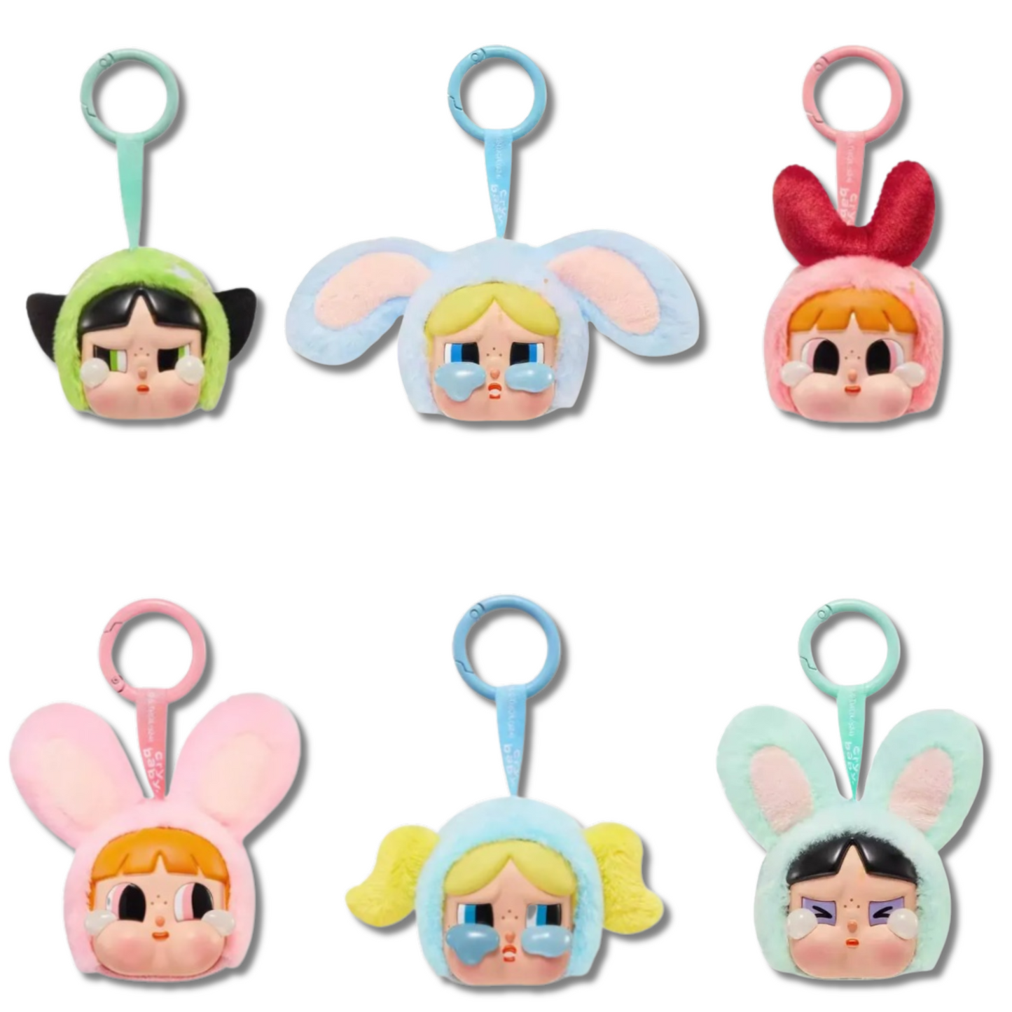 Llavero Chicas Superpoderosas Caja Sorpresa Cry Baby