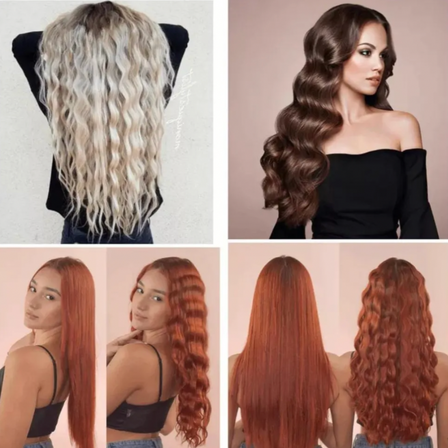 Rizador Cabello 3 tubos Reddenton 2075