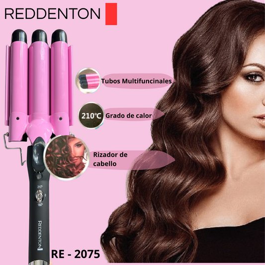 Rizador Cabello 3 tubos Reddenton 2075