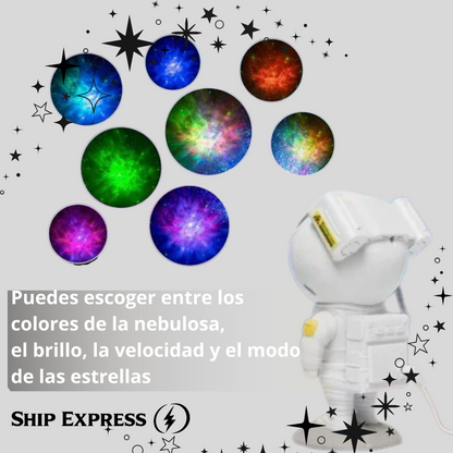 Proyector de galaxias Astronauta