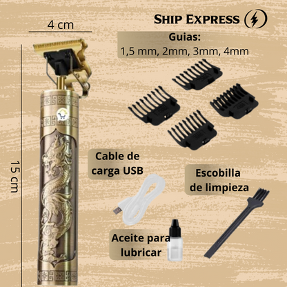 Máquina Patillera Buda Dorada Cortadora Pelo