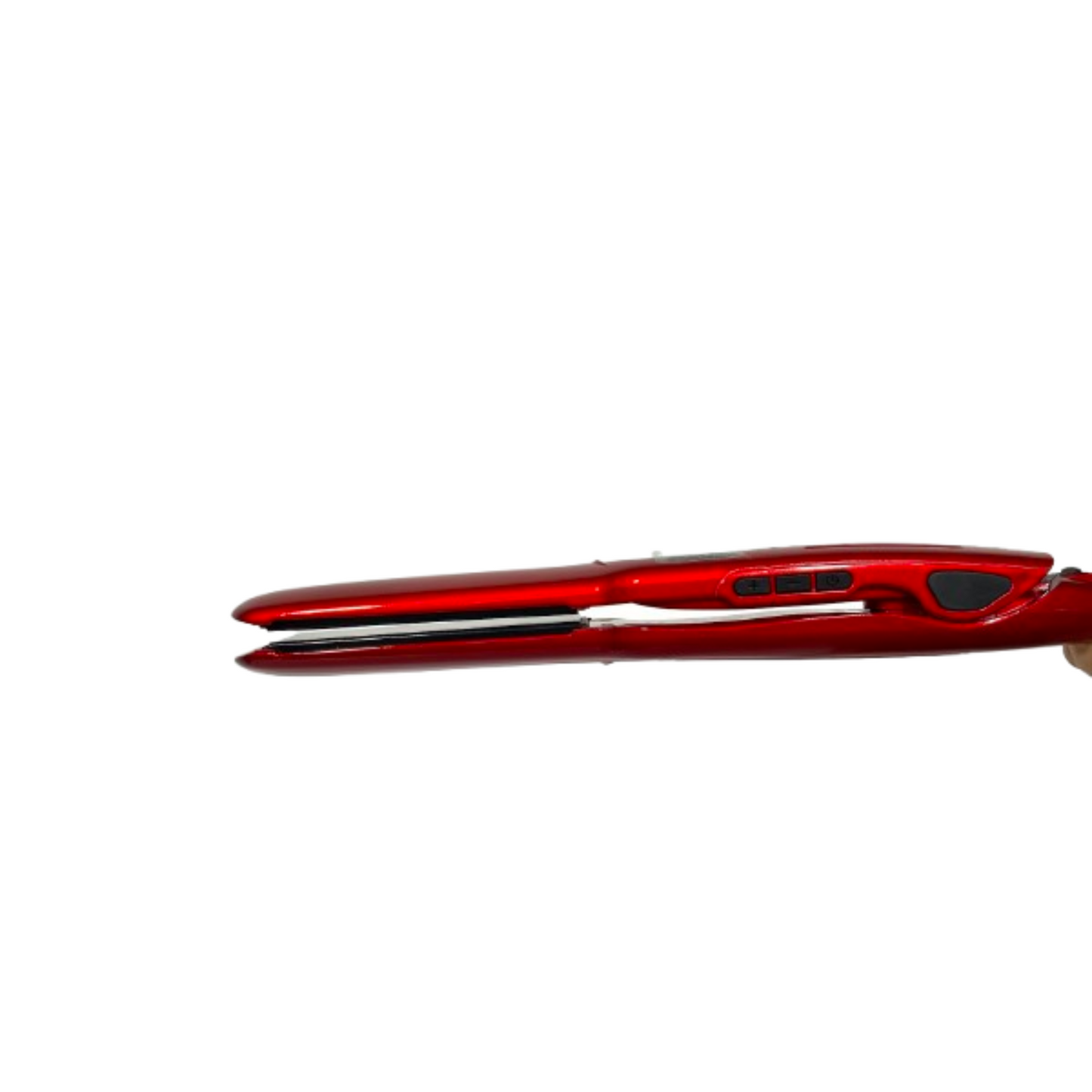 Plancha para cabello, con protector de color