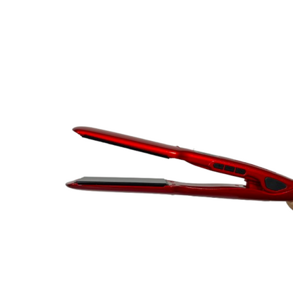 Plancha para cabello, con protector de color