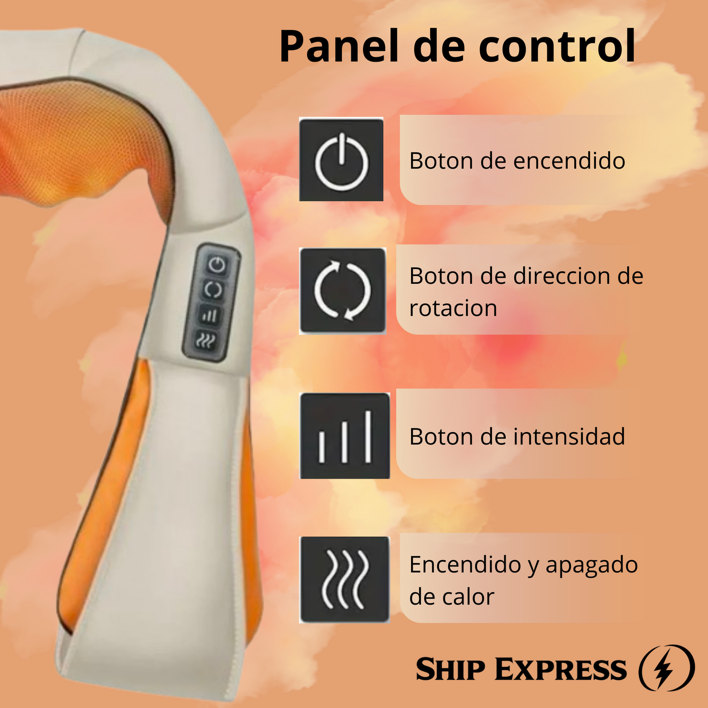 Masajeador Cuello Hombros y Espalda