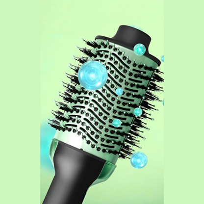 Cepillo secador para cabello aguacate