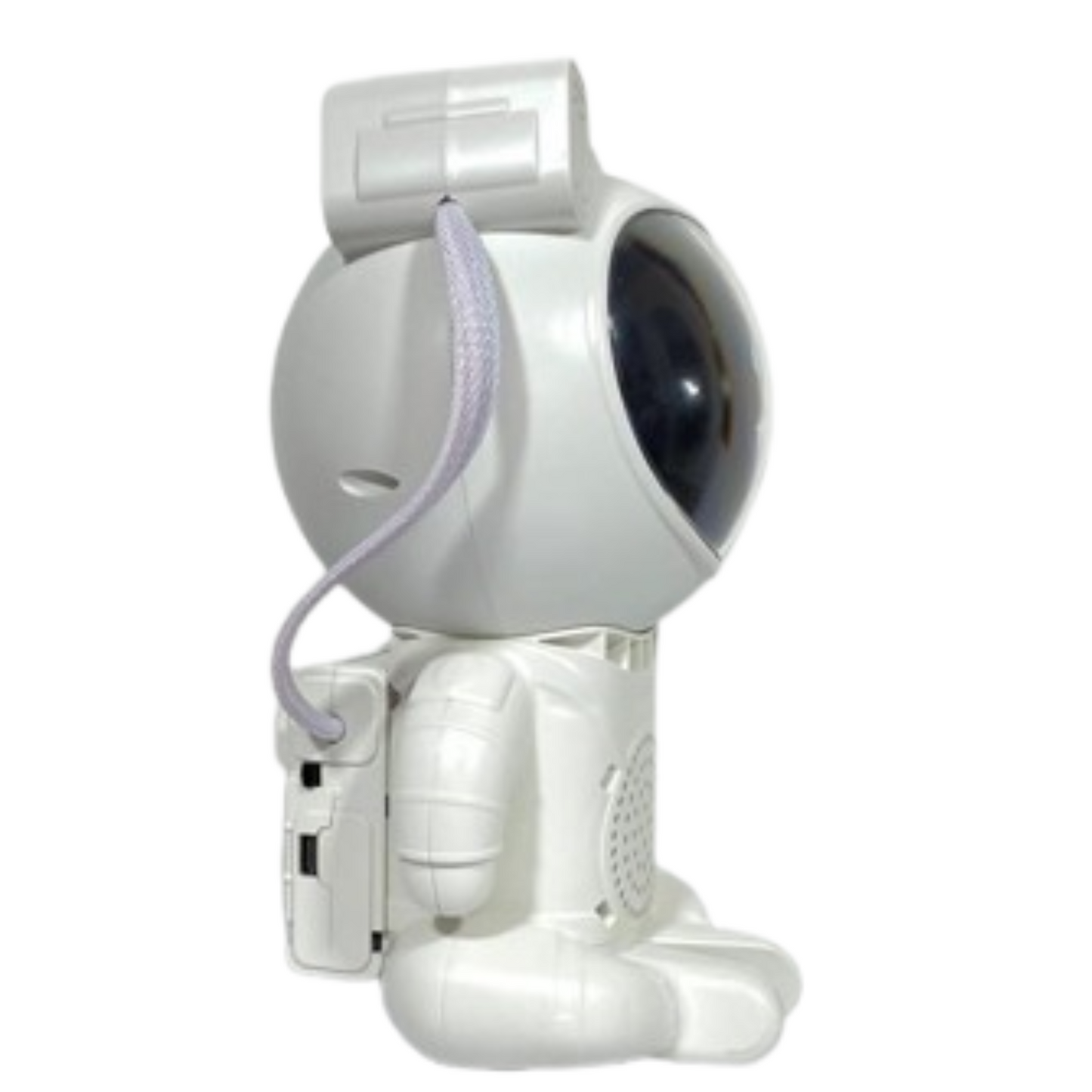 Astronauta proyector de galaxias con sonido
