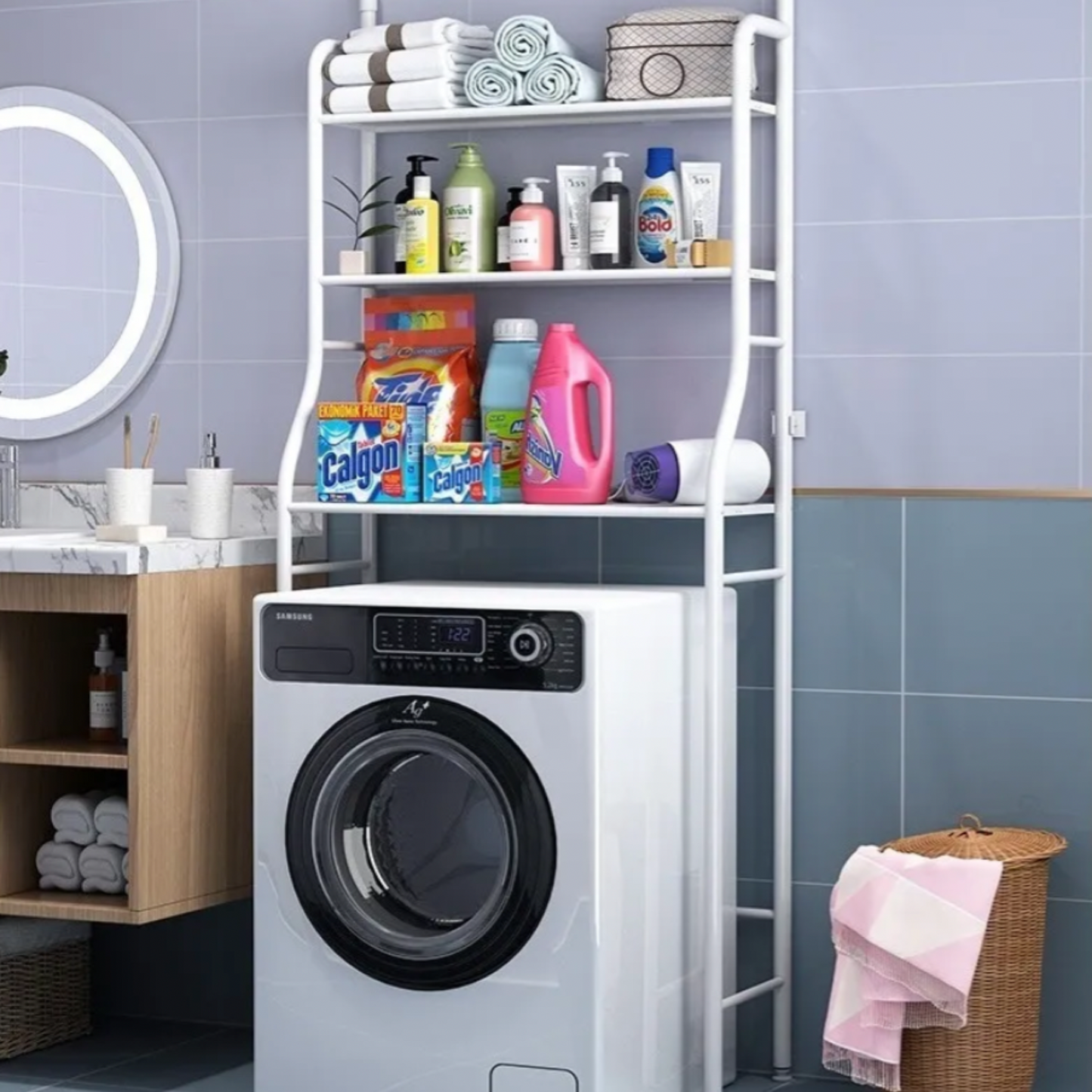 Estante Organizador De Lavadora O Baño
