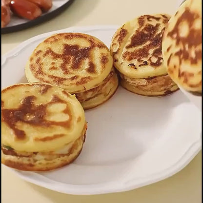 Mini Sartén De 4 Tazas Para Huevos