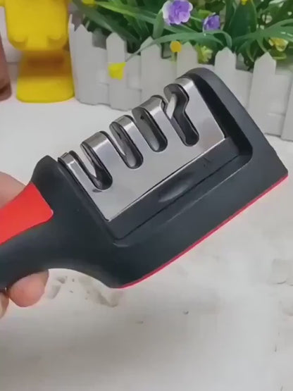 Afilador de cuchillos profesional de 4 fases